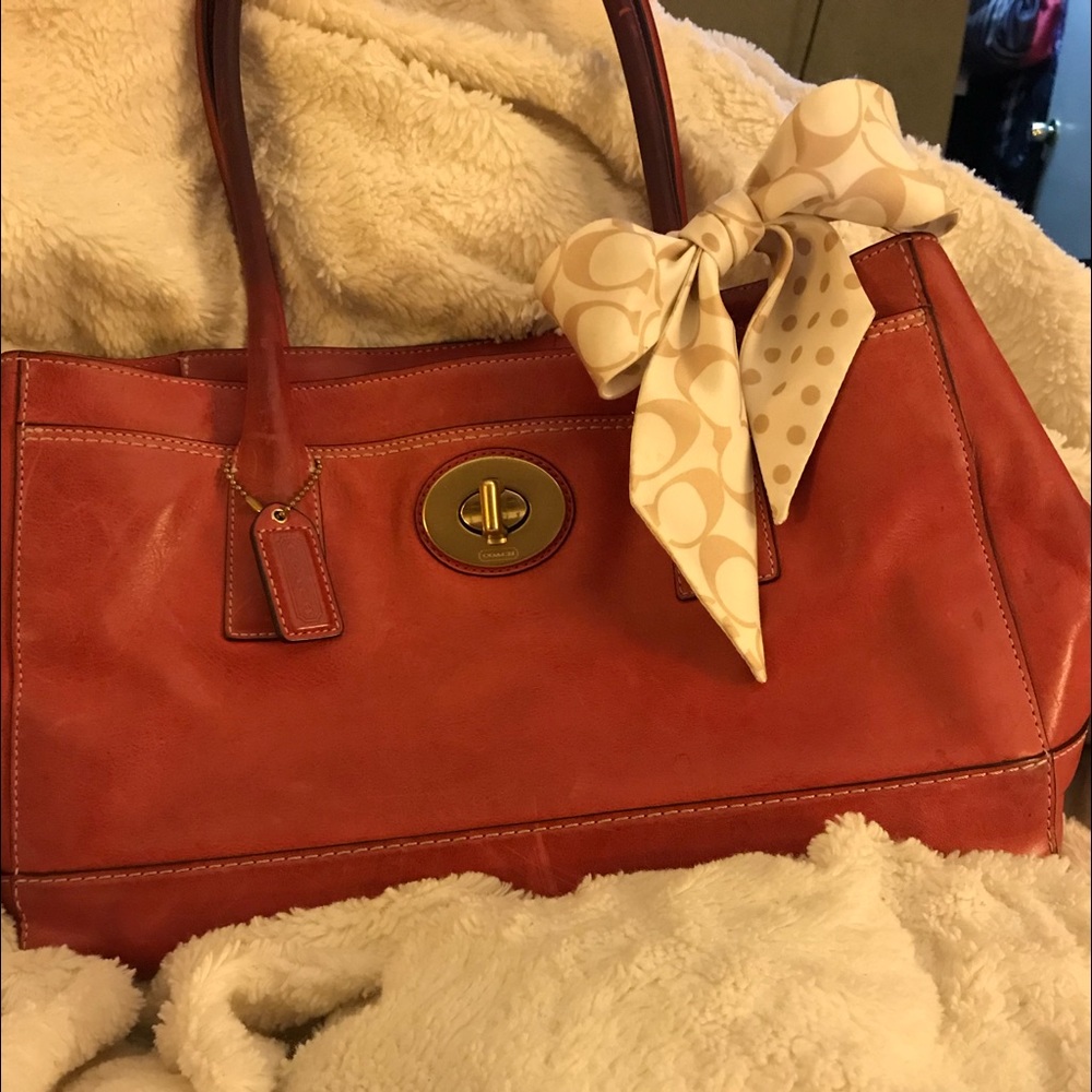 Used vintage Coach Handbag